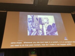 We use a lot of “duct tape” in software. Whenever we see it, we should spend time figuring out how to avoid needing it for that same thing again in the future. @giltene #yow19 https://t.co/DyGcsPGgkC