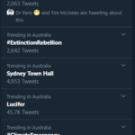 RT @HighlySpammable: Wow, every single trending tweet is about Scott Morrison. https://t.co/B0nnuacsMZ