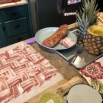 Step 2: weave a bacon lattice. (Has there ever been a more glorious sentence?) #swineapple 🐷🍍 https://t.co/F9BOX6FXEx