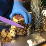 Step 4 (which should’ve been Step 3): peel the pineapple. #swineapple 🐷🍍 https://t.co/moFeqHNDrN