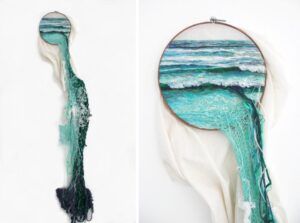 RT @womensart1: Embroidered seascape by Peruvian born textile artist Ana Teresa Barboza #womensart https://t.co/K2nf3YriAf