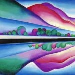 RT @womensart1: Georgia O'Keeffe, Lake George Reflection, 1921 #womensart https://t.co/VzVcLrsbot