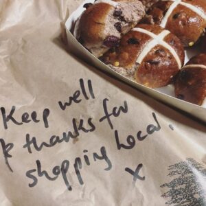 Ventured out to @brickfieldsbakery to pick up my pre-order this morning. We’re making a conscious effort to support our local businesses as much as we can. ❤️ https://t.co/7U9gQZswK8 https://t.co/yVHEZeV5hU