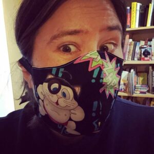 Road testing different sew-at-home face mask patterns. First up - @freesewing_org’s Fu Mask. It makes me feel like Shredder from the Ninja Turtles movie. (Full blog post coming about all masks later in the week...) https://t.co/OkUfdcDx4K https://t.co/9LG98MgBx4