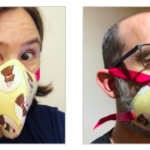 Blog post! Pattern Round-up: Free Face Masks. In which I compare easy of construction, fit, and comfort for three mask patterns from @freesewing_org, @makerhealthco, and @ragmaskedbandit. (Spoiler: we have very different head shapes.) https://t.co/Dr6PIfppiS https://t.co/E9u6qsUmz6