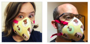 Blog post! Pattern Round-up: Free Face Masks. In which I compare easy of construction, fit, and comfort for three mask patterns from @freesewing_org, @makerhealthco, and @ragmaskedbandit. (Spoiler: we have very different head shapes.) https://t.co/Dr6PIfppiS https://t.co/E9u6qsUmz6