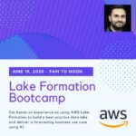 Looking to level up your data engineering skills? My colleague Syed is running a FREE three-hour workshop on AWS Lake Formation and Amazon Forecast next Friday! Thanks to @petehanssens and Data Eng Meetups for partering. https://t.co/qxKTxhcwGL https://t.co/YfIM3Go5IL