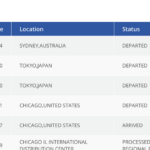 Update on my package from the US: after a short joyride in Tokyo it made it to Australia... but appears to have departed again. 😂 https://t.co/Cr3dDDbmbY