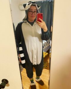 It’s Pajama Day while working from home today. I must say, I’ve gotten a LOT more wear out of my lemur onesie than I expected when I bought it. 😂 @insideamazon #bepeculiar https://t.co/xEcLIvn0Fn https://t.co/8VInJ77pgv