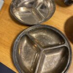 More weird stuff from the Snook's hoard: a set of 10 electroplated nickel silver dishes. $50 for the lot. Details over on Gumtree. https://t.co/WRunMNwkMi https://t.co/aee0Qfoa2a