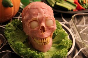 The Snook and I made a "Meat Head" for Halloween 2011. It was amazing, if I do say so myself. ☠️ https://t.co/EUIxLmF90Q https://t.co/TGr4eCiwlp