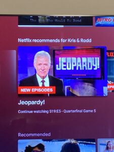 I am very happy to inform you that there are new episodes of @Jeopardy on Netflix AU! 🎉 https://t.co/wL3OiY8JHe