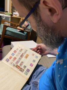 Me: Wait, what? Why do you have three stamp albums? Him: The box is full of stamps too! Me: WHAT? Him: See? I had 160 of them in 1980. I was only four years old! What. Is. Happening. 🤯 https://t.co/vWtQnKbif3