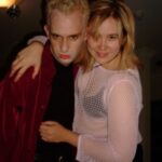 He had blond hair because we’d gone as Buffy and Spike for Halloween 2003, and he liked it so much he kept it that way for some time. (By far our hottest couples costume ever!) https://t.co/NHh8Ri5AUa