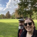 Blue sky for the first time in ages, so we’re rode to the Hirschgarten! It was packed with families and people playing sports. I was excited to see the deer enclosure... 🚴‍♀️☀️ https://t.co/UusT0IQ2MR