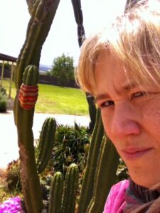 Somebody's having a go. There is GRAFITTI KNITTING on a CACTUS in the driveway. http://t.co/TN3mrQe6