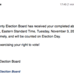 For as much as I complain about Indiana, I'm truly grateful that I get to exercise my right to vote electronically. Thanks to the @CityOfElkhartIN Election Board for their professionalism as always! 🇺🇸 #VOTE https://t.co/evORsWv8B6