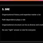 @colmmacc Lots of folks worry that they need an SRE team when starting out, but @colmmacc says there's no right answer for everyone. At Amazon, we actually have a mix of different models. https://t.co/WqWBmpC8Ih