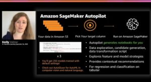 Really useful overview of Amazon SageMaker by Emily Webber. Love that she called out how useful SageMaker Autopilot is for "citizen data scientists" in particular! #reinvent https://t.co/H6sZAgjEZ3