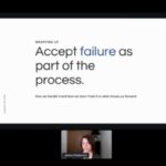 Learning from my friend and @awscloud colleague @jennapederson how she handles learning from failure. “Is there a failure too big?” Only one you’re not learning from. 👏 https://t.co/7mGJ5nnnQ4