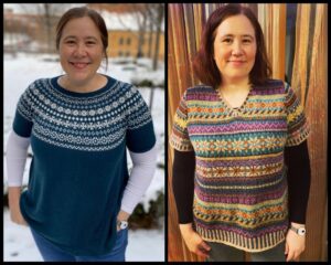 Blog post: Lanatus and Orkney! I finally got around to documenting the two sweaters I knitted this winter. 🧶❤️ https://t.co/ASnG7EPpQ7 https://t.co/gg1KEnhBwx