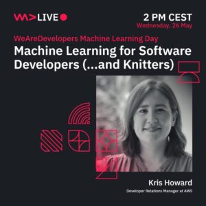 Do you want to learn about AI/ML, and hear the epic tale of my quest to build the world's first knitting replicator? 🧶💻 Come to the @WeAreDevs Live – Machine Learning Day conference today starting at 10:00 AM CET! Register for free here: https://t.co/1HeDEGjQZN https://t.co/WXsajSvBq2