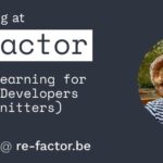 I'm really excited to be speaking at @Refactor_Conf this coming Wednesday! More than 500 folks have already registered for this free event and donated over €5000 to @BednetBE. Please join us! https://t.co/G1v6EVNotw https://t.co/UWnrn5IB1R