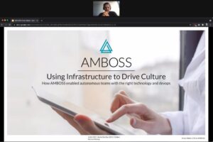 Excited to (virtually) attend my first @blndevops meetup tonight! First up is Elmar Weber, CTO at @ambossmed, starting his talk on driving culture through infrastructure by remind us how things used to work in the Waterfall days... https://t.co/b5xpvXfnoD