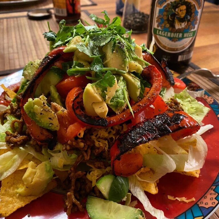 Der Taco-Salat Berg. 🌮🥗⛰