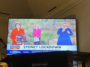 There we were, sitting in a brewhouse in Heidelberg, Germany, and the Sydney lockdown made the international news. https://t.co/c2pFZDKUWI