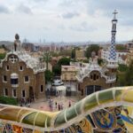 Park Güell. Views over Barcelona, Gaudí architecture, trencadís mosaics, and lovely gardens! https://t.co/dlnbAFktxG