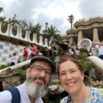 Park Güell. Views over Barcelona, Gaudí architecture, trencadís mosaics, and lovely gardens! https://t.co/dlnbAFktxG