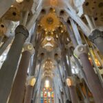 La Sagrada Familia. The exterior is striking, but the interior is breathtaking. The most beautiful church I’ve ever been in. 🌈⛪️ https://t.co/LxDGw0Ief1