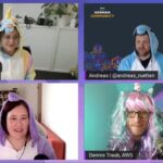 The German AWS Community Game Day is happening, and I have to say, the commentary team are all looking ADORABLE! ❤️🦄 @AWSCommunityDE @dtraub @linda_mhmd @andreas_ruetten https://t.co/zPxthl3dNT https://t.co/KYfwDN9BMN