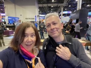 I finally got to meet @IanMmmm in person! He’s like, “Where’s @the_snook?!” 😂 We’re basically the Jay & Silent Bob of tech. #awsreinvent https://t.co/g13QUqfJGx