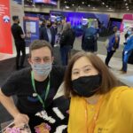 I’m back at the Developer Lounge and enjoying meeting up with folks! Had a lovely chat with Twitter buddy @PilotSchenck. Come by and say hi! #awsreinvent https://t.co/dpn8J8SUdO