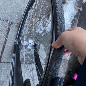 Managed to sneak out between meetings for my first bit of sunshine and fresh air this week, only to get a BLOODY FLAT TIRE and end up walking home the last bit. 🚴‍♀️😡 https://t.co/bz872QYDIz