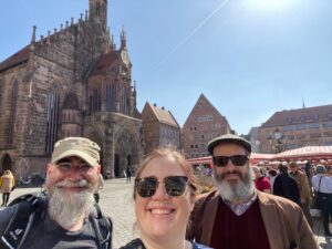 What a wunderschöne day for sightseeing in Nürnberg! Thank you @FrankPrechtel for showing us your city. ❤️🏰 #beardtwins https://t.co/elJ2wWNiam