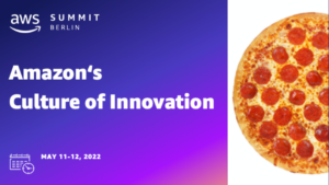 What does pizza 🍕 have to do with innovation? If you come to my session at the AWS Summit in Berlin on May 11-12, you'll hear all about it! Register for free here: https://t.co/poSnqpy15V https://t.co/ZY1Cd5mGsP