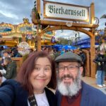 Frühlingsfest has begun! And they have a BEER CAROUSEL. We had half-meter sausages for dinner. There were a LOT of beardy dudes in Lederhosen. #springinmunich 🍻🎠 https://t.co/ZwEjFJ2qGj