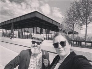 We checked out modern art at the Neue Nationalgalerie (my fave part was the Mies van der Rohe architecture), visited the longest surviving section of the Wall, and did a craft beer tour of East Berlin. #berlinhipsters https://t.co/7v2Rf4o6uE