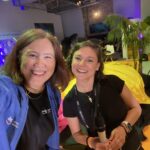 I was excited to finally get to meet @linda_mhmd in person today! She helps run the AWS Vienna user group, and she’s on the #buildonaws live stream RIGHT NOW! https://t.co/ArHPE178cf