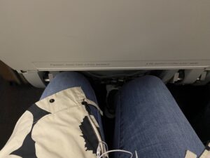 Good grief, Jetstar. If this guy leans his seat back he’ll break my kneecaps. 😐 https://t.co/S2RWrVD8bX