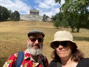 Today we took a cruise up the Danube to Walhalla, a German monument and hall of fame. We climbed 350+ steps up to the top. 😅 Totally worth it for that view… ⛴🌅 https://t.co/2kX8vLNTFu