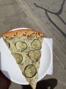 My Dad is currently at the Indiana State Fair, and people, HE GOT THE PICKLE PIZZA. He says it’s good! I’m incredibly jealous. https://t.co/ZhSTndm7sr