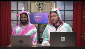 One of our Amazon Leadership Principles is Bias for Action - like when @GunnarGrosch says “Can you help me figure out how to get a unicorn onesie in Munich for @soganmageshwar in the next 24 hours?!” 🌈 🦄❤️ #awsgameday https://t.co/el6bTUxjqG