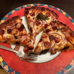 If he cooks like this when he’s sick, can you imagine what it’s like when he’s at full health? 😍🍕 https://t.co/gr7pkYdRLh