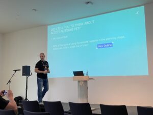 Really great session from @danbdo on @dynamodb single table modeling. I learned heaps, and he brought in some great best practices from @houlihan_rick and @alexbdebrie. #AWSCommunityDay @AWSCommunityDE https://t.co/GyIL0XubDc