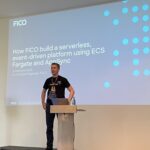 Ha. @Lockhead warned us all that it was his first in-person talk in 4 years, but it was unnecessary. He did great! He spoke about building a serverless, event-driven platform at FICO. And he’s another AWS Community Builder! 🙌 #AWSCommunityDay @AWSCommunityDE @jasondunn https://t.co/N682RpFMxq