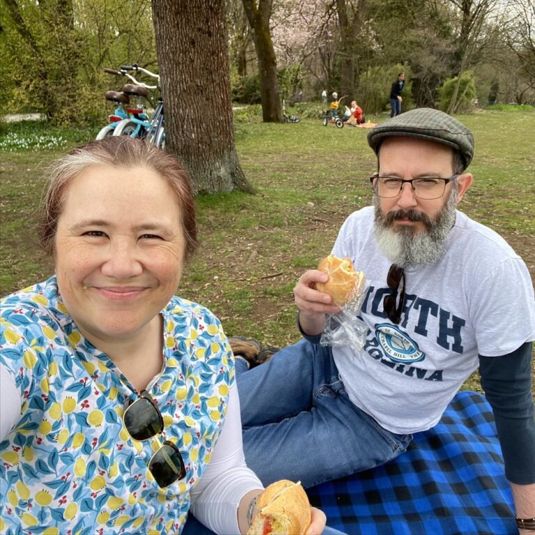 Picnic in Westpark on a cloudy day... ⛅️🧺